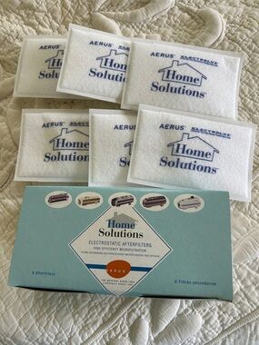 Home SolutionsNIP White Electrostatic Afterfilters - Pack of 6